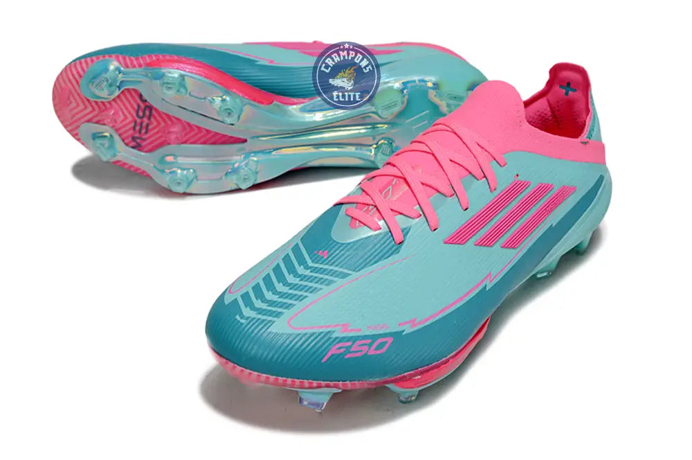 F50 + Lacets FG La Vida Tropical - Turquoise/Rose/Turquoise