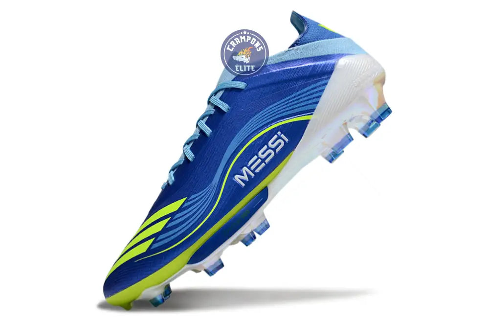F50 + Lacets FG Messi - Bleu/Jaune