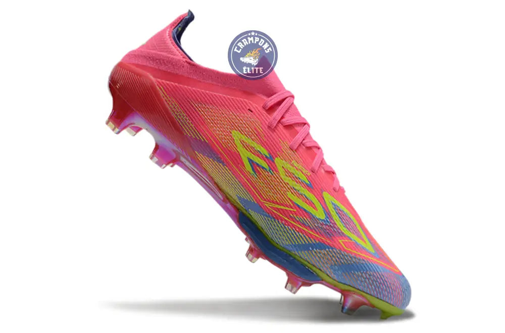 F50 + Lacets FG Mystic Victory - Rose/Vert/Blue Fusion