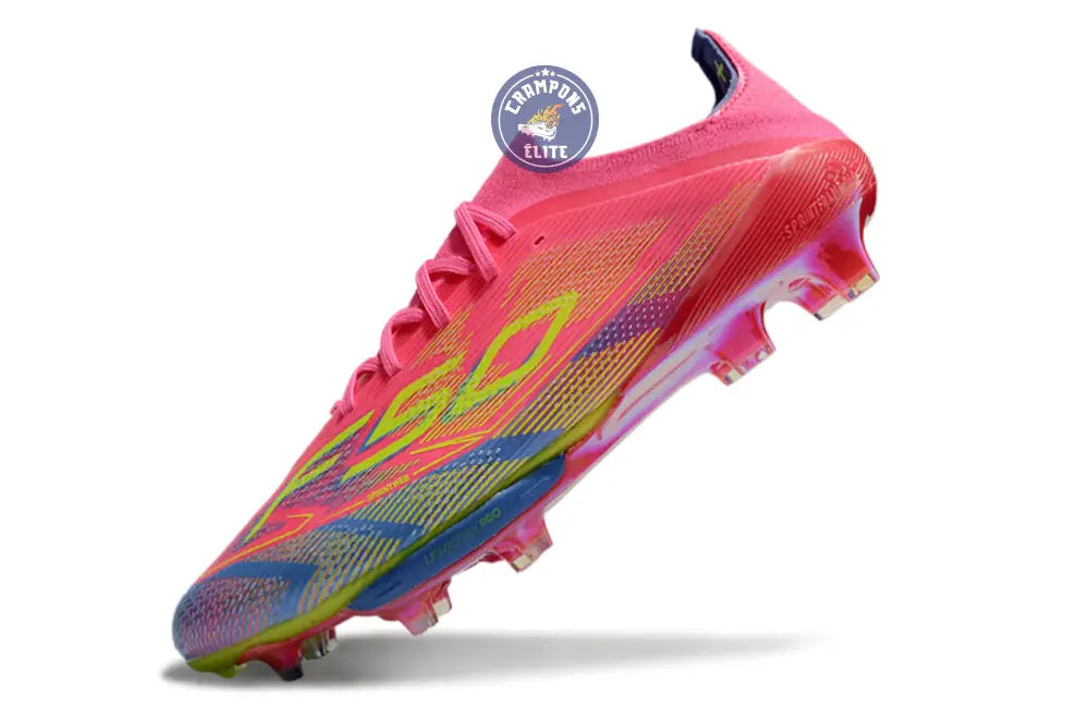 F50 + Lacets FG Mystic Victory - Rose/Vert/Blue Fusion