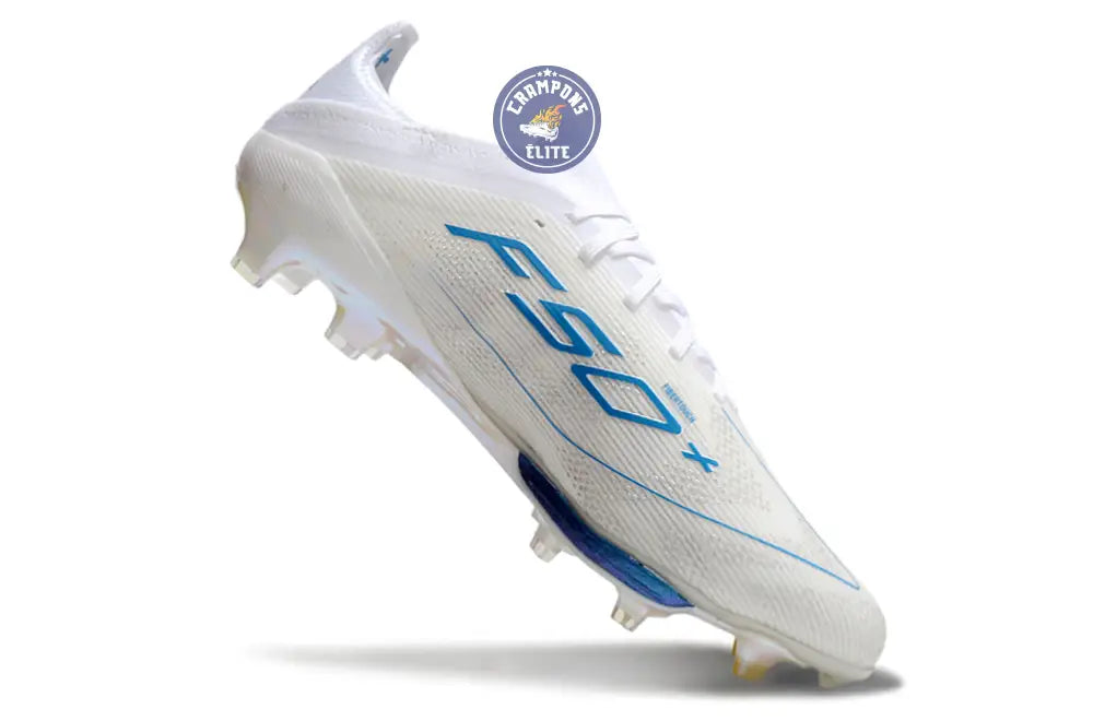 F50 + Lacets FG Polar Victory - Blanc/Argenté/Bleu