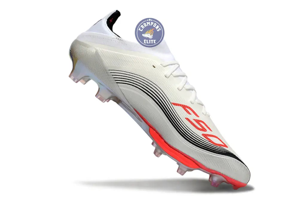 Image of F50 + Lacets FG Prestig10 - Blanc/Lucid Red/Argenté