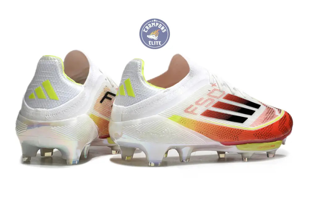 F50 + Lacets FG Pure Victory - Blanc/Noir/Jaune