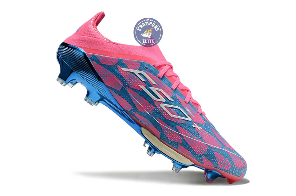 Image of F50 + Lacets FG Reemergence - Bleu/Blanc/Rose