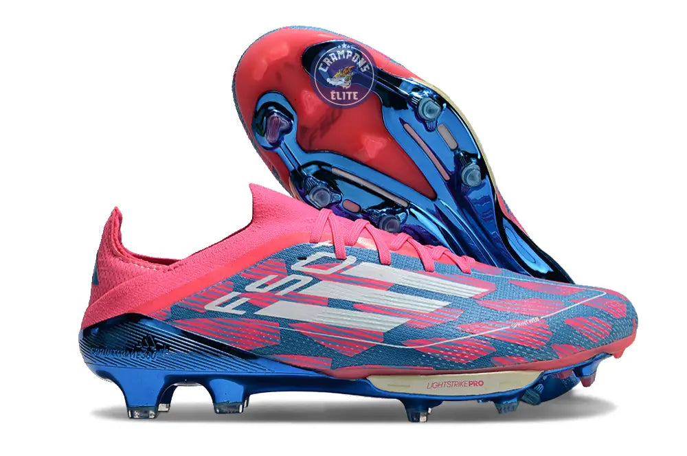 F50 + Lacets FG Reemergence - Bleu/Blanc/Rose