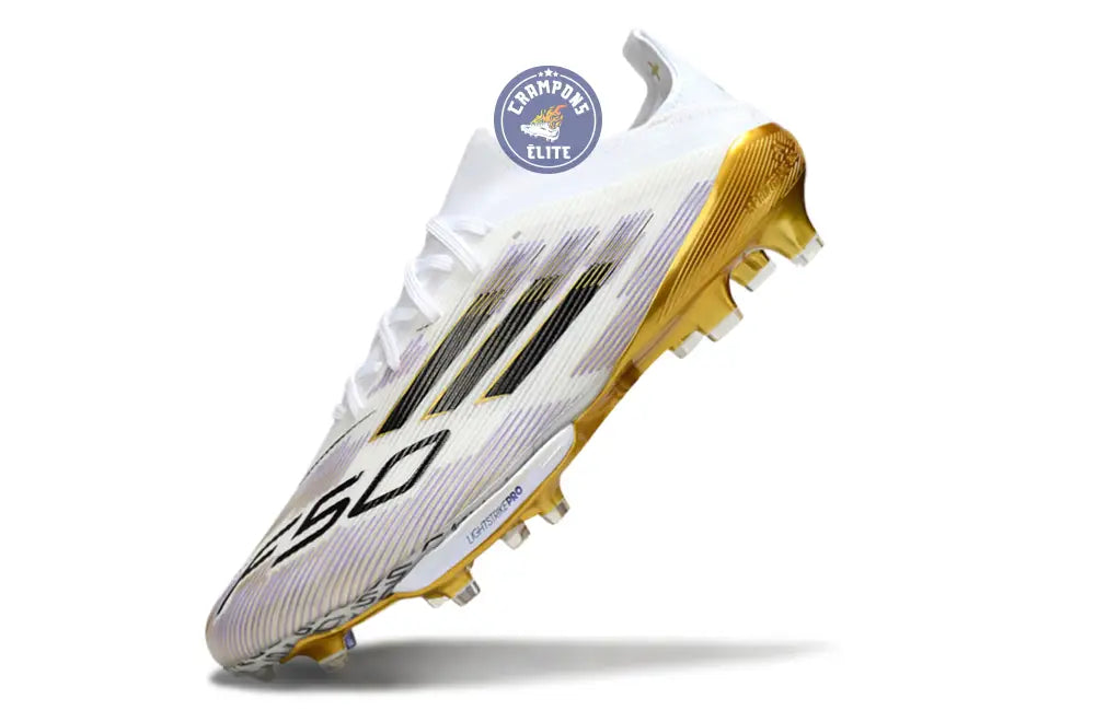F50 + Lacets FG Road to Glory - Blanc/Noir/Doré