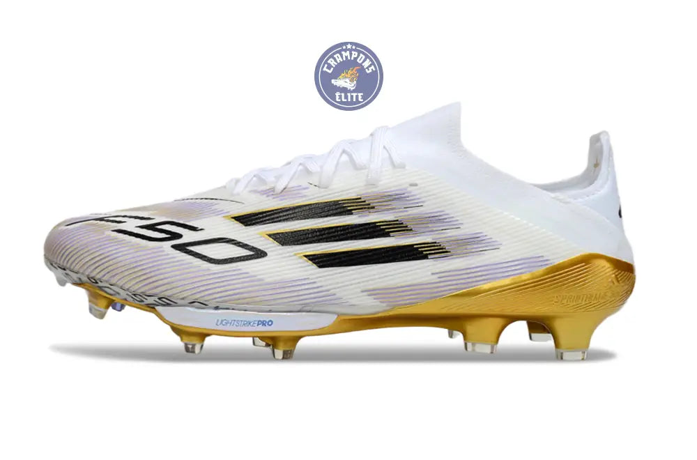 F50 + Lacets FG Road to Glory - Blanc/Noir/Doré