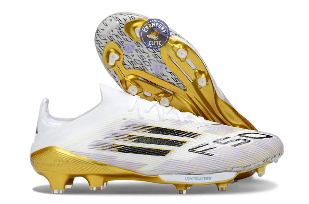 Image of F50 + Lacets FG Road to Glory - Blanc/Noir/Doré