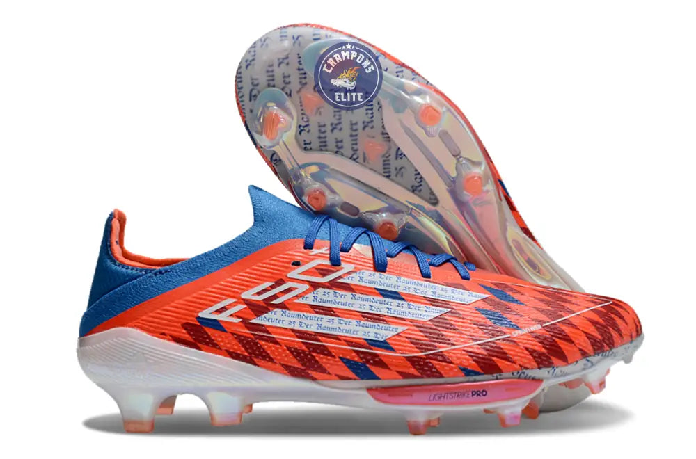 F50 + Lacets FG Thomas Müller Raumdeuter - Rouge/Blanc/Bleu ÉDITION LIMITÉE
