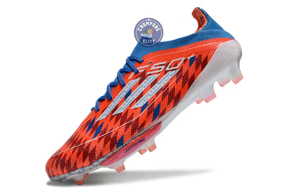 F50 + Lacets FG Thomas Müller Raumdeuter - Rouge/Blanc/Bleu ÉDITION LIMITÉE