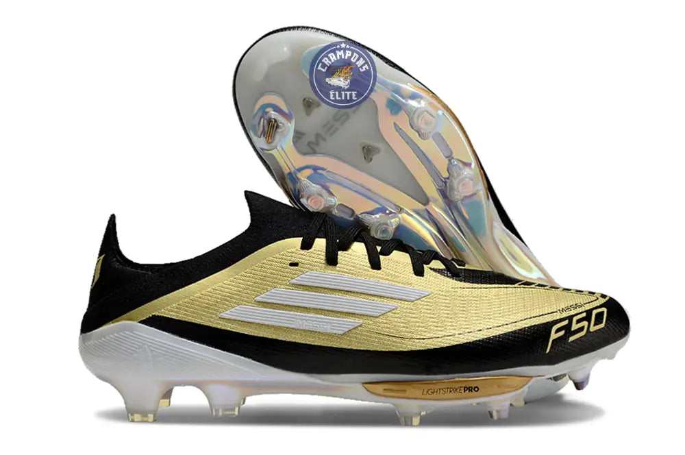 Image of F50 + Lacets FG Triunfo Dorado - Doré/Blanc/Noir