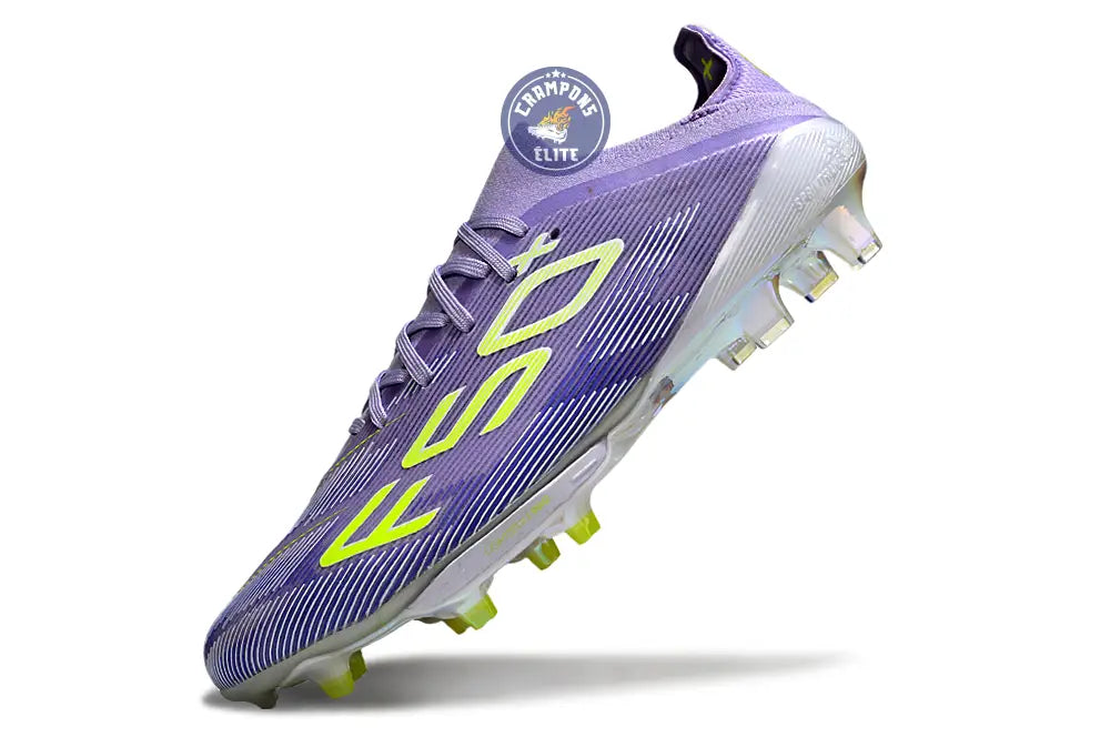Image of F50 + Lacets FG - Violet/Jaune Fluo/Gris