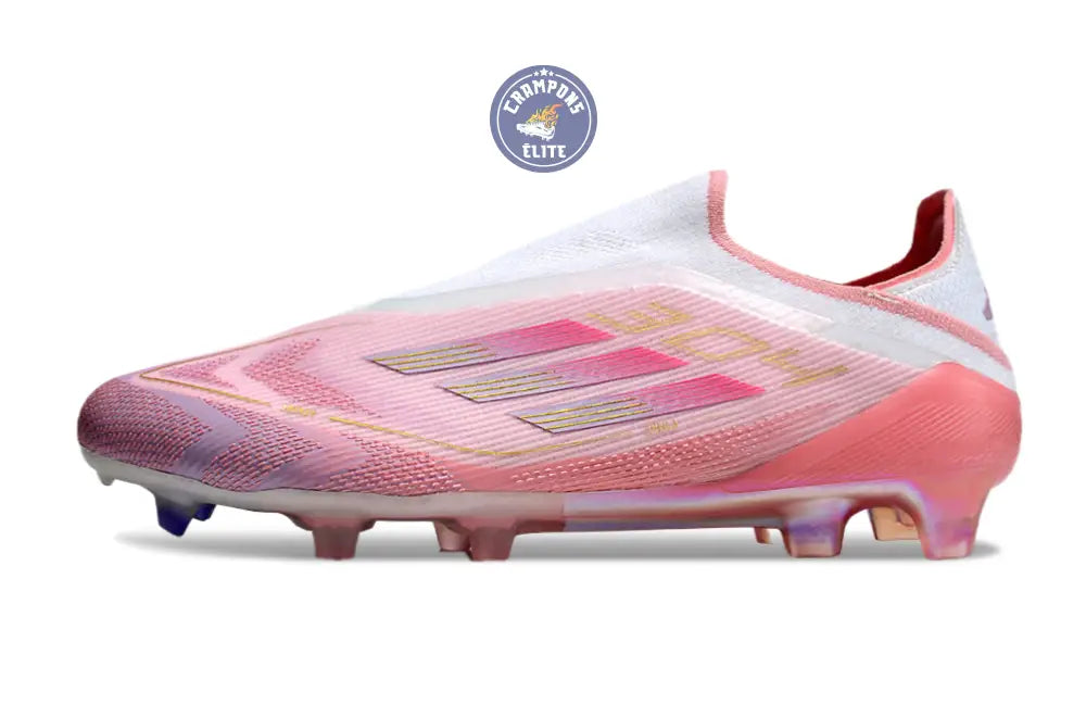 F50 Lamine Yamal Laceless FG Rose/Blanc