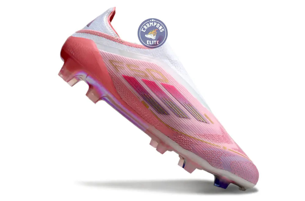 F50 Lamine Yamal Laceless FG Rose/Blanc
