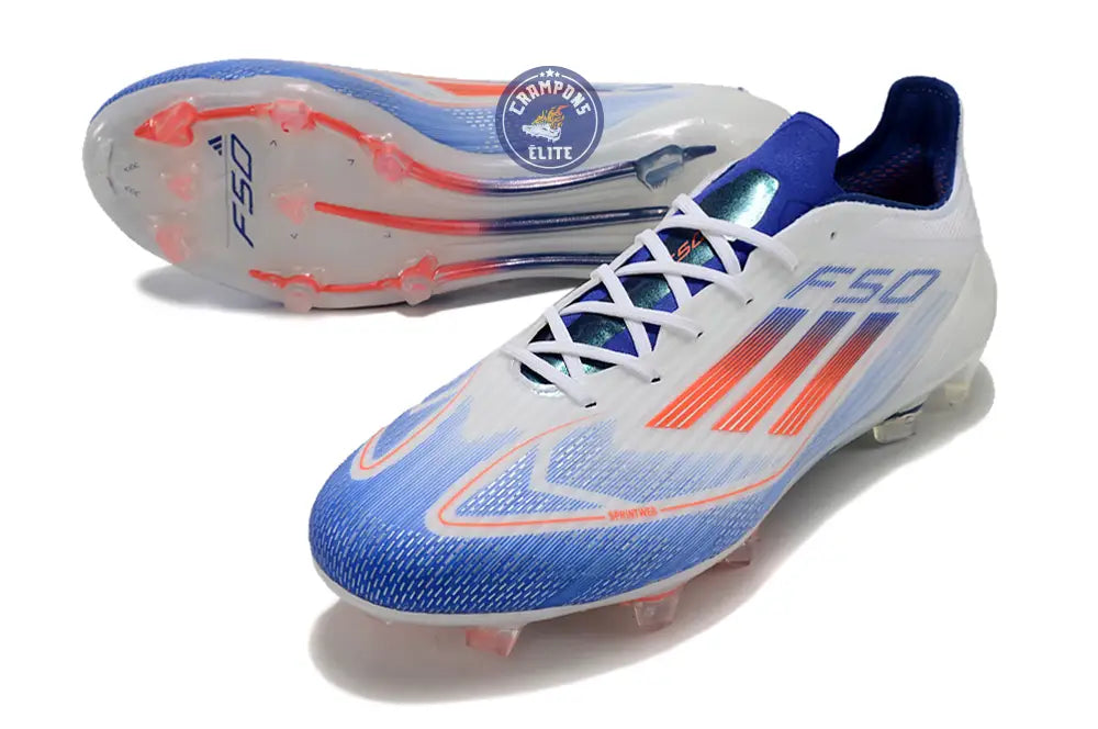 Image of F50 Languette FG Advancement - Blanc/Rouge/Bleu
