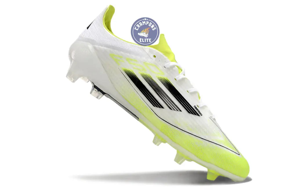 Image of F50 Languette FG - Blanc/Jaune Fluo/Noir