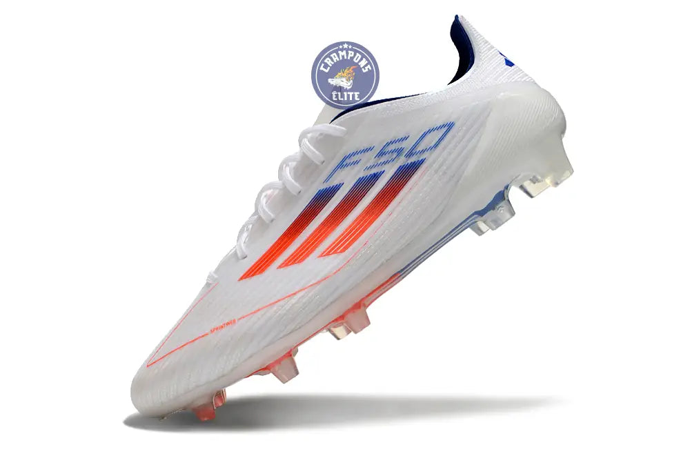 Image of F50 Languette FG - Blanc/Orange/Bleu