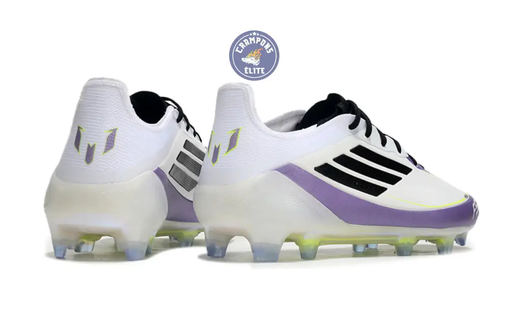 F50 Languette FG - Blanc/Violet/Noir/Jaune Fluo