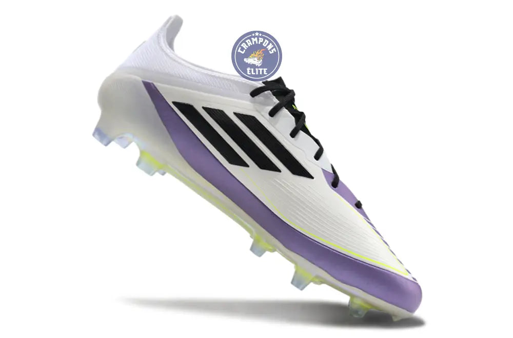 F50 Languette FG - Blanc/Violet/Noir/Jaune Fluo