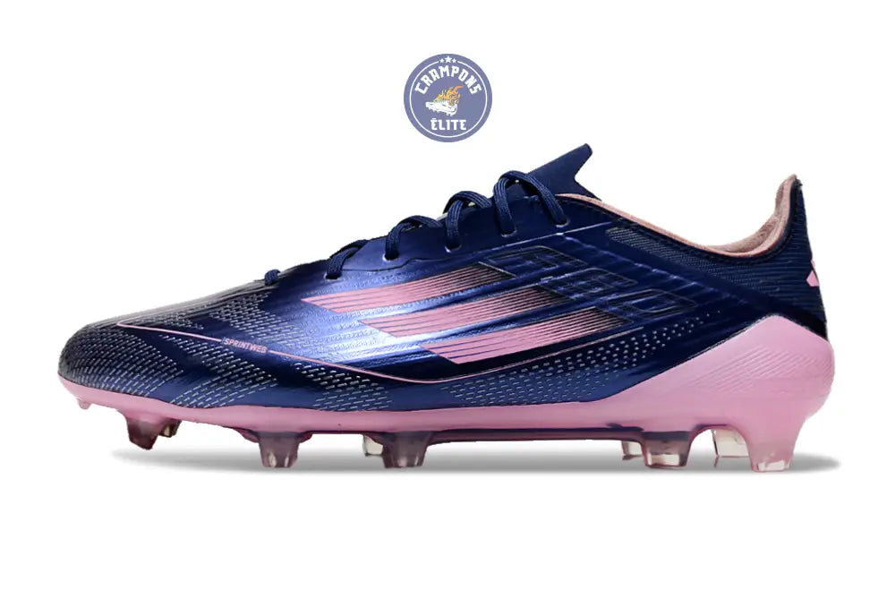 F50 Languette FG - Bleu Foncé/Rose