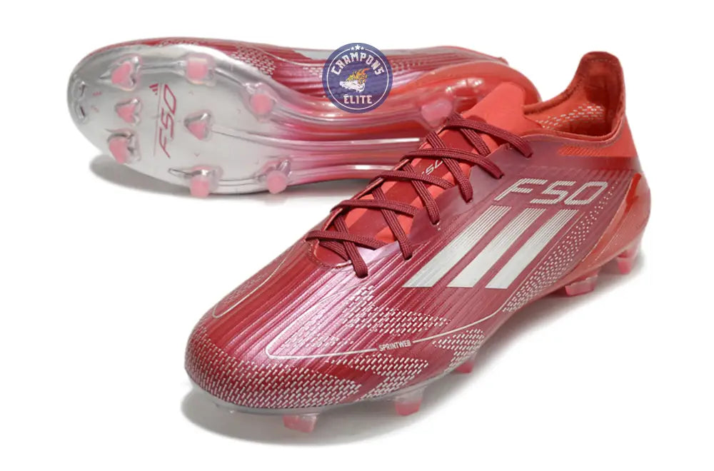 F50 Languette FG - Bordeaux/Rouge/Blanc