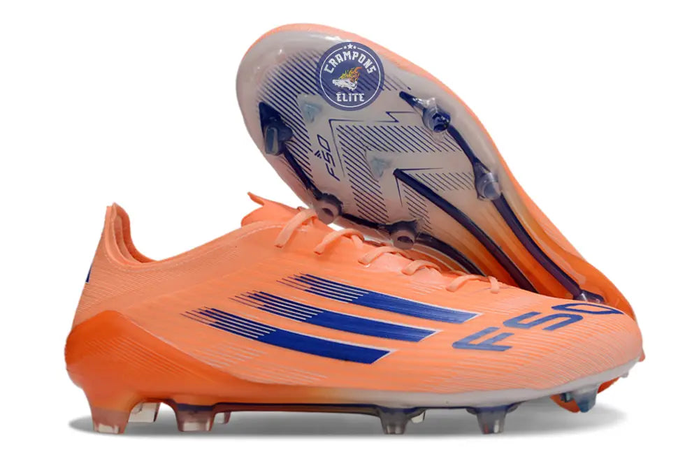 F50 Languette FG Coral Blaze - Orange/Bleu