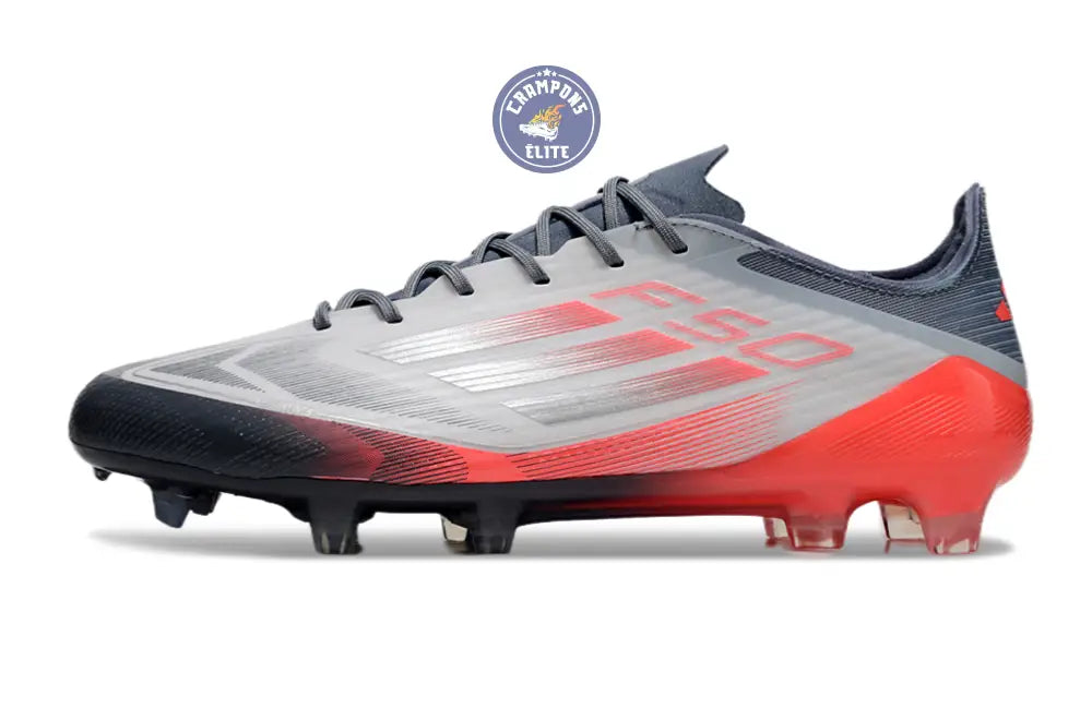 F50 Languette FG - Gris/Noir/Rouge