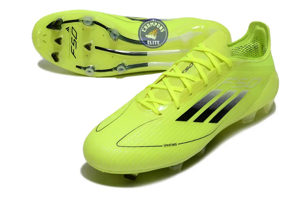 Image of F50 Languette FG - Jaune Fluo/Noir