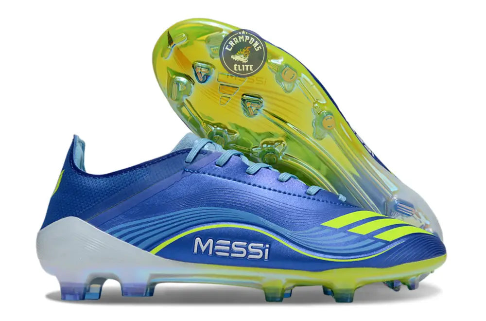 F50 Languette FG Messi - Bleu/Jaune
