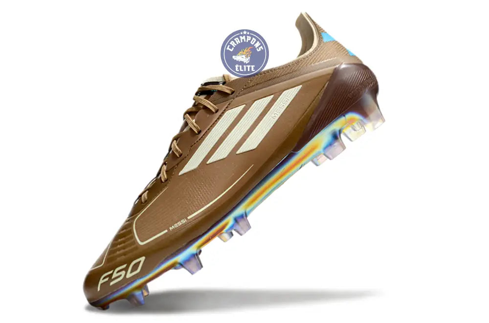 F50 Languette FG Messi X Bad Bunny Elite FG - Cardboard/Blanc/Turquoise ÉDITION LIMITÉE
