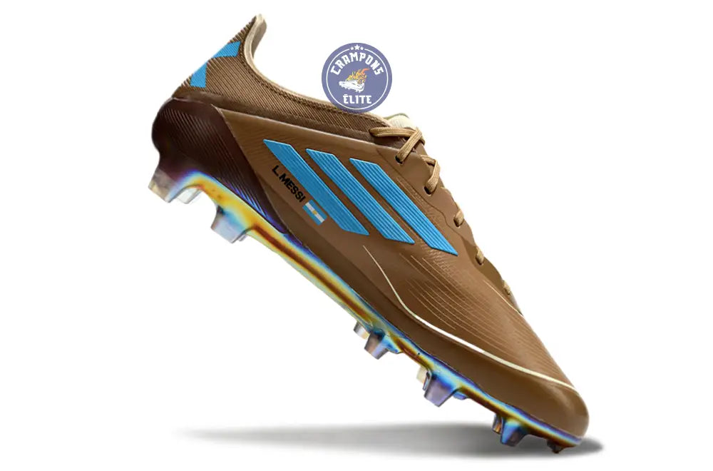 F50 Languette FG Messi X Bad Bunny Elite FG - Cardboard/Blanc/Turquoise ÉDITION LIMITÉE