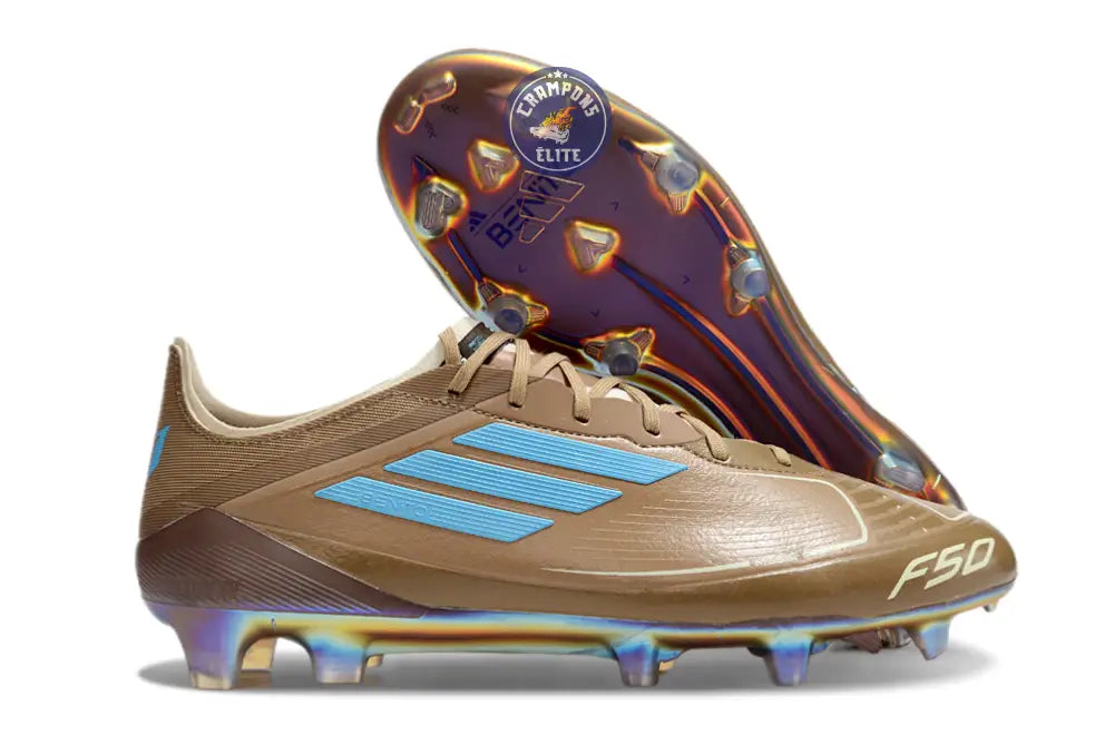 F50 Languette FG Messi X Bad Bunny Elite FG - Cardboard/Blanc/Turquoise ÉDITION LIMITÉE