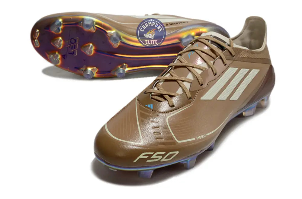 F50 Languette FG Messi X Bad Bunny Elite FG - Cardboard/Blanc/Turquoise ÉDITION LIMITÉE