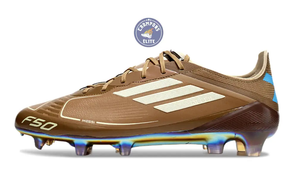 Image of F50 Languette FG Messi X Bad Bunny Elite FG - Cardboard/Blanc/Turquoise ÉDITION LIMITÉE