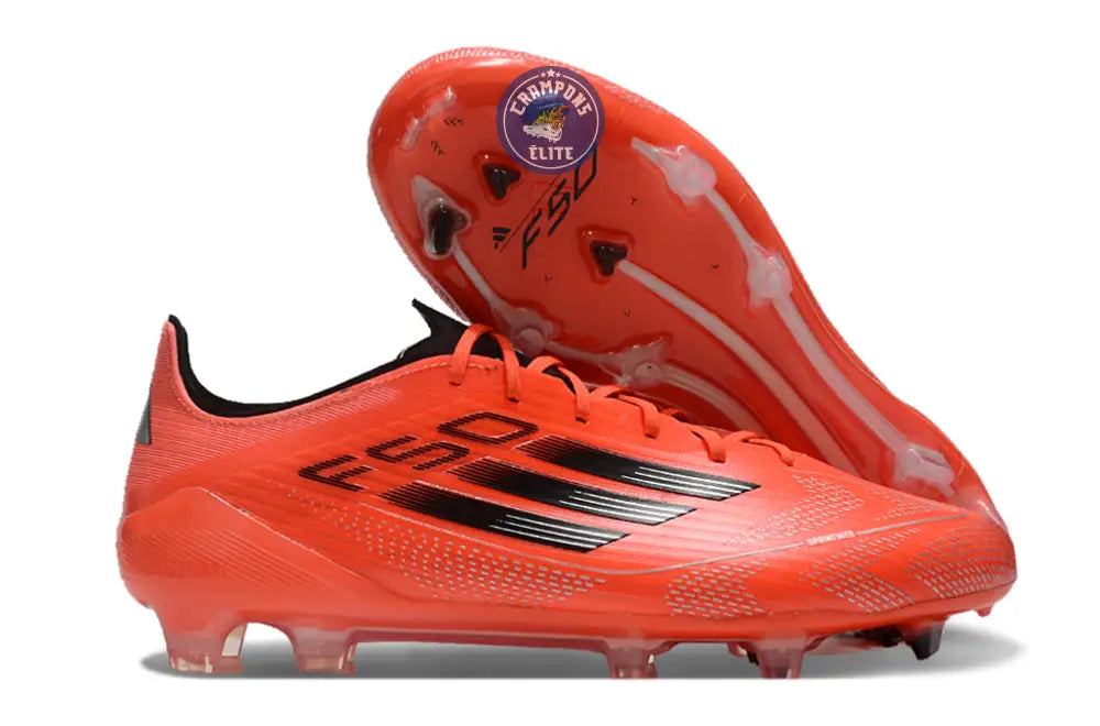 Image of F50 Languette FG - Orange Fluo/Noir