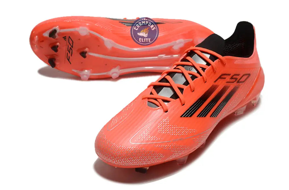 Image of F50 Languette FG - Orange Fluo/Noir