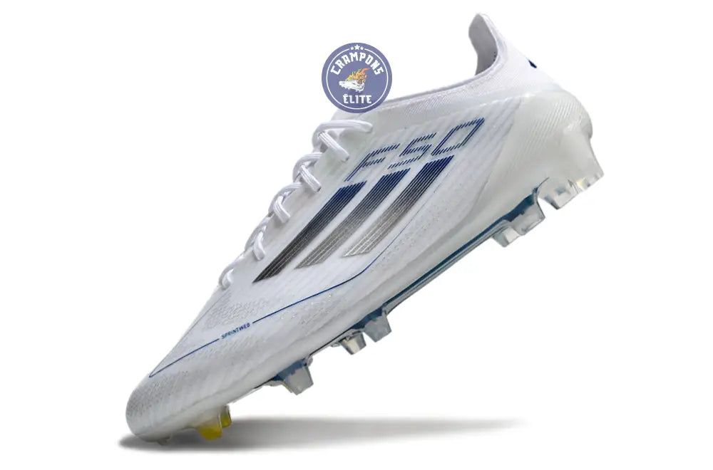 F50 Languette FG - Blanc/Argenté/Bleu