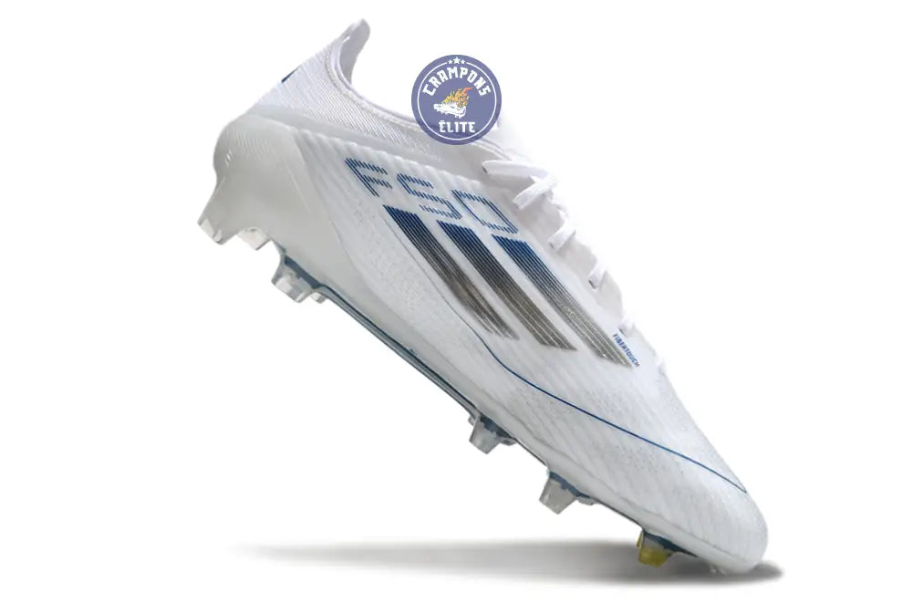 F50 Languette FG - Blanc/Argenté/Bleu