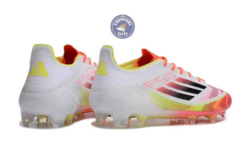 F50 Languette FG Pure Victory - Blanc/Noir/Jaune