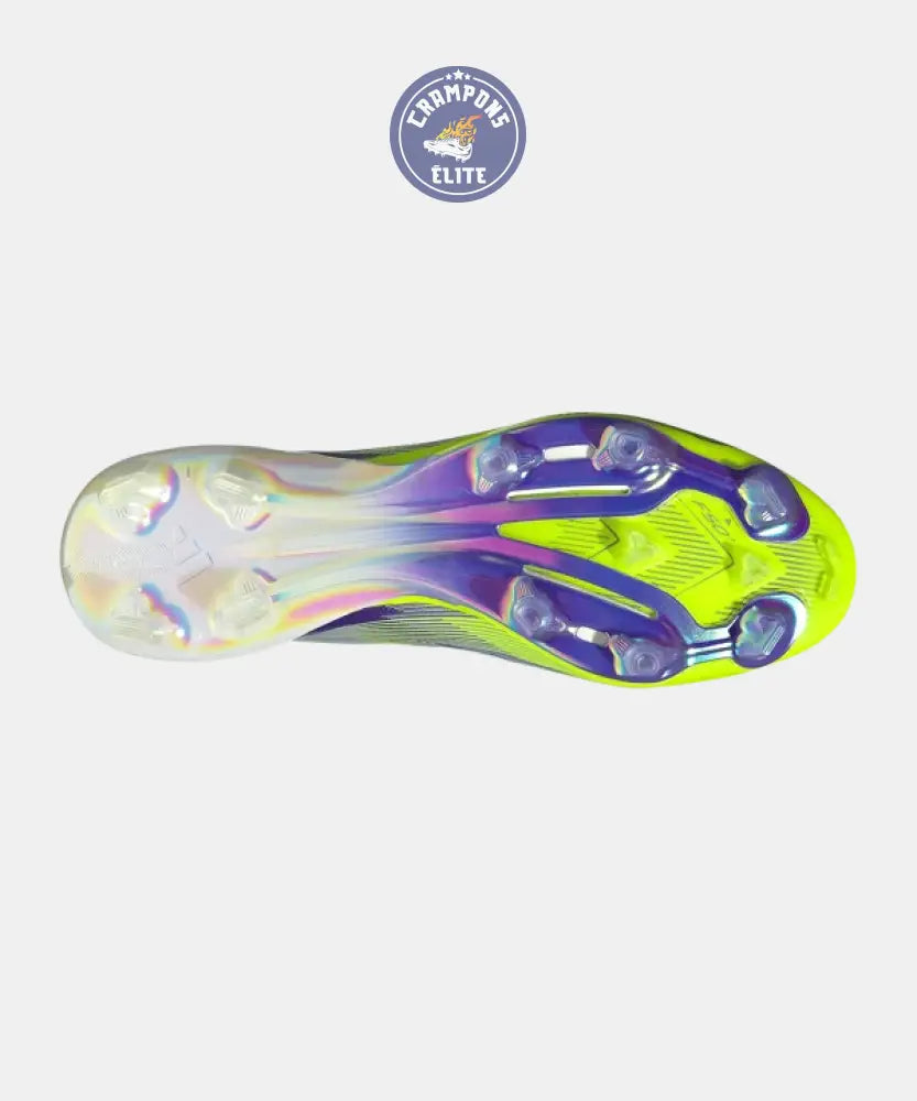 F50 + Languette FG Radiant Blaze - Violet/Blanc/Vert