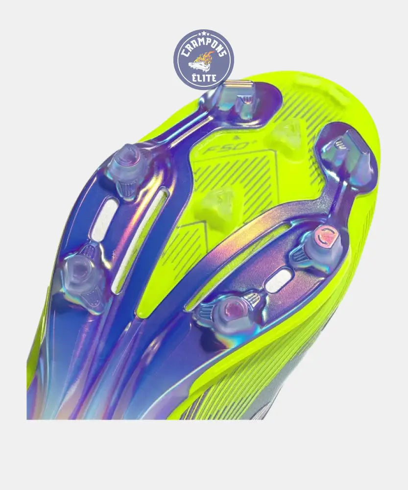 Image of F50 + Languette FG Radiant Blaze - Violet/Blanc/Vert