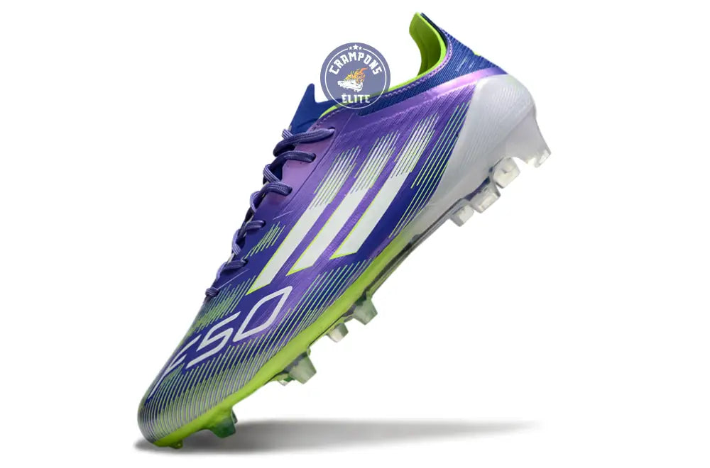 Image of F50 Languette FG - Violet/Bleu/Jaune Fluo/Blanc
