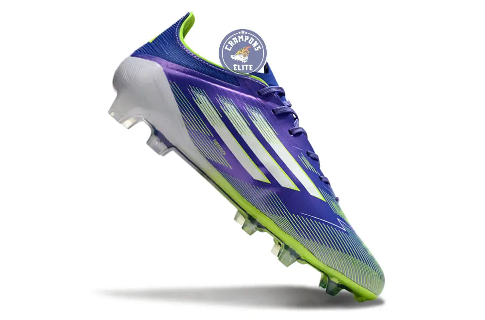 F50 Languette FG - Violet/Bleu/Jaune Fluo/Blanc