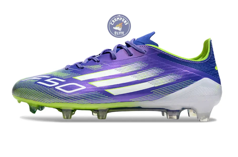 Image of F50 Languette FG - Violet/Bleu/Jaune Fluo/Blanc