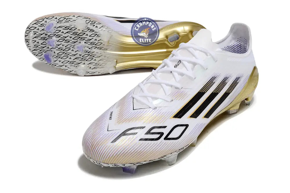 F50 Languette FG Road to Glory - Blanc/Noir/Doré