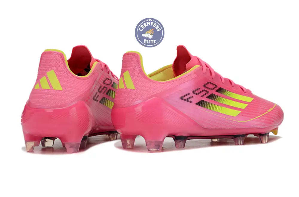 Image of F50 Languette FG - Rose/Jaune Fluo/Noir