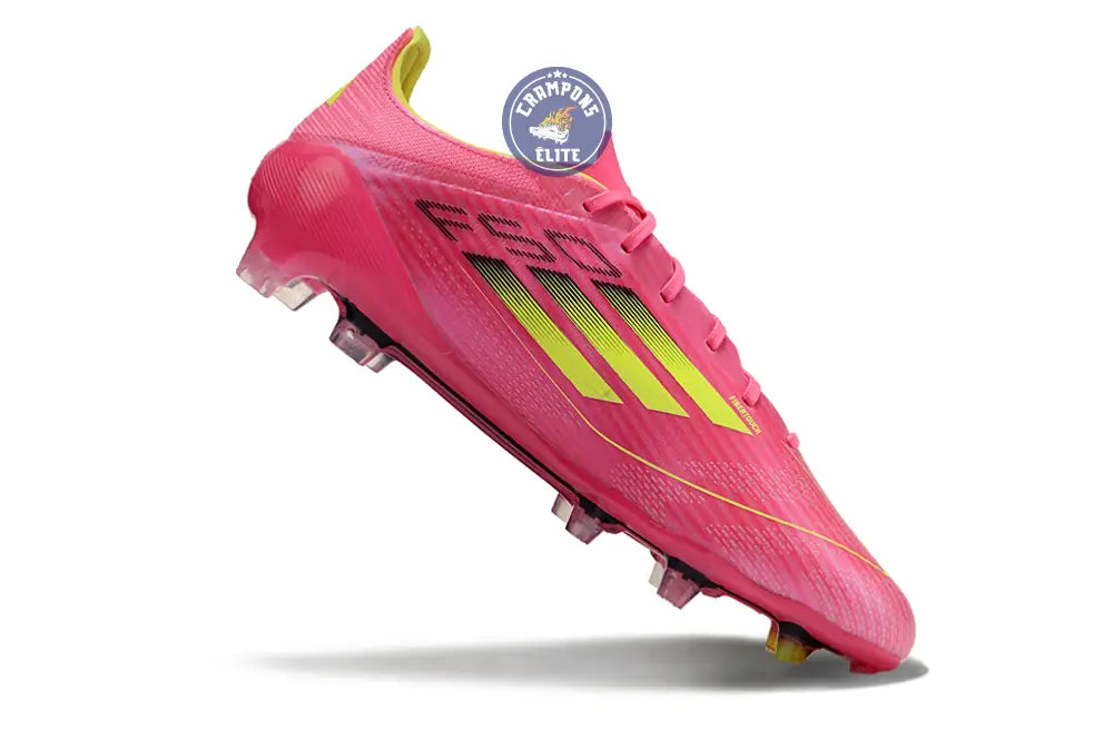Image of F50 Languette FG - Rose/Jaune Fluo/Noir