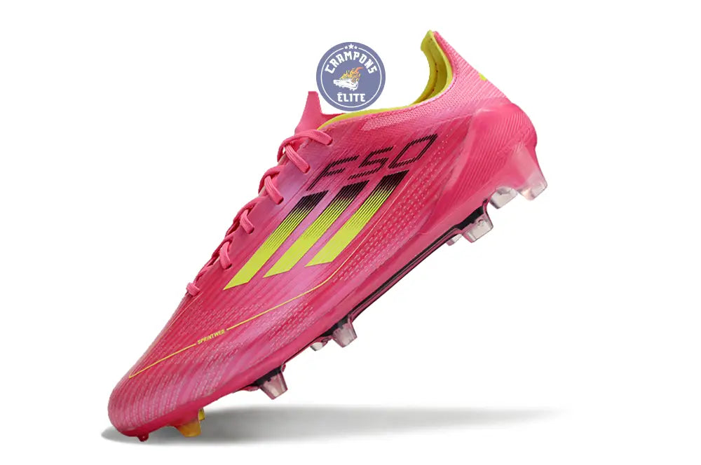 F50 Languette FG - Rose/Jaune Fluo/Noir