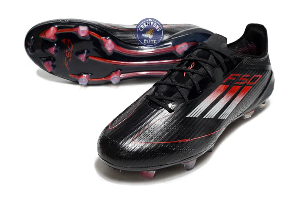 F50 Languette FG Stealth Victory - Noir/Argenté/Lucid Red