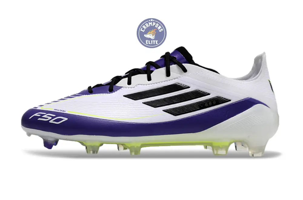 F50 Languette FG Triunfo Estelar - Blanc/Noir/Violet